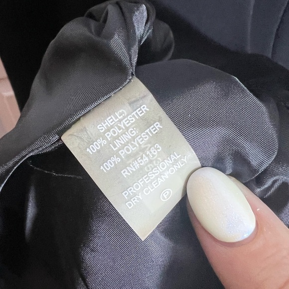 CALVIN KLEIN Crepe Halter Gown, NWT, Size 14 - Picture 7 of 9